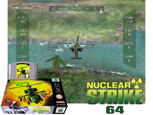 Nuclear Strike 64 (Germany) Cover